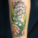 Lily of the Valley Tattoo (9)