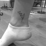 Lily of the Valley Tattoo Leg (13)