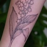 Lily of the Valley Tattoo Wrist – Lily of the Valley Tattoo Arm (28)