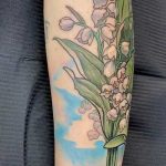 Lily of the Valley Tattoo Wrist – Lily of the Valley Tattoo Arm (33)