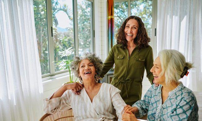 The Benefits of Independent Living Communities The group of senior women laughing
