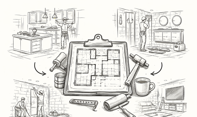 One House, Three Rooms, One Contractor: How to Remodel Without Losing Your Mind